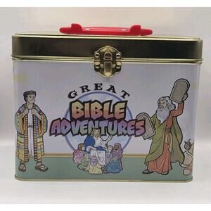 GREAT BIBLE ADVENTURES With CD Sunday School Activity Flash Card Bible Stories